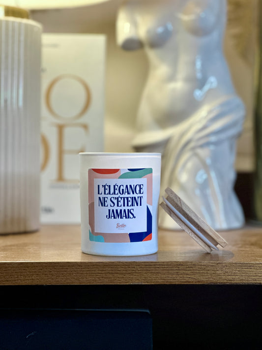 Bougie parfumée Bertin – L’élégance ne s’éteint jamais