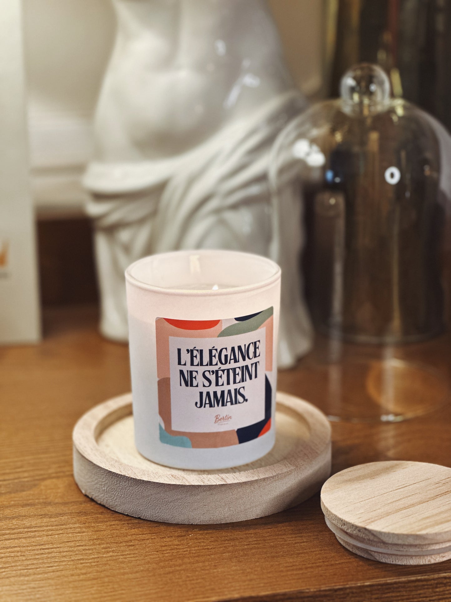 Bougie parfumée Bertin – L’élégance ne s’éteint jamais