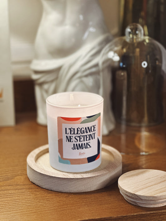 Bougie parfumée Bertin – L’élégance ne s’éteint jamais